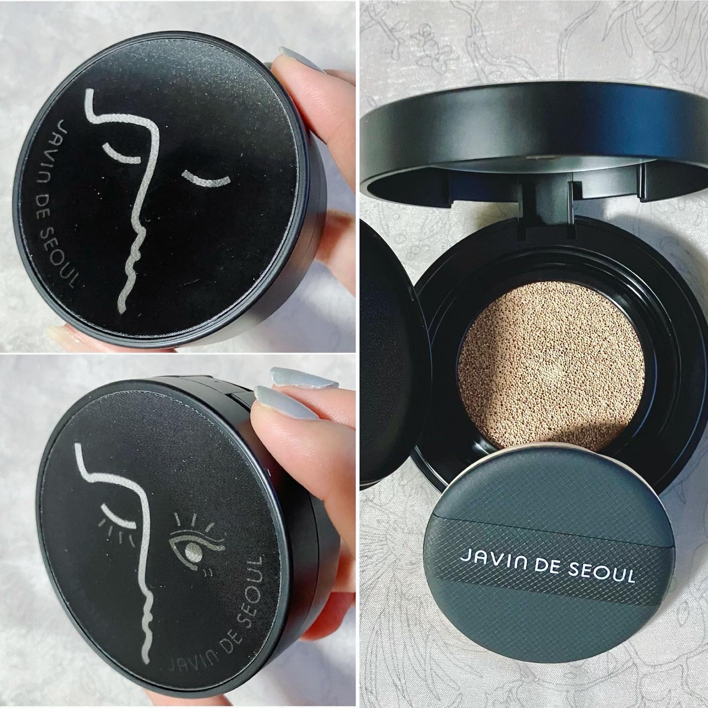 ジャビンドゥソウル ウインクファンデーションパクト/Javin De Seoul/クッションファンデーションを使ったクチコミ（2枚目）