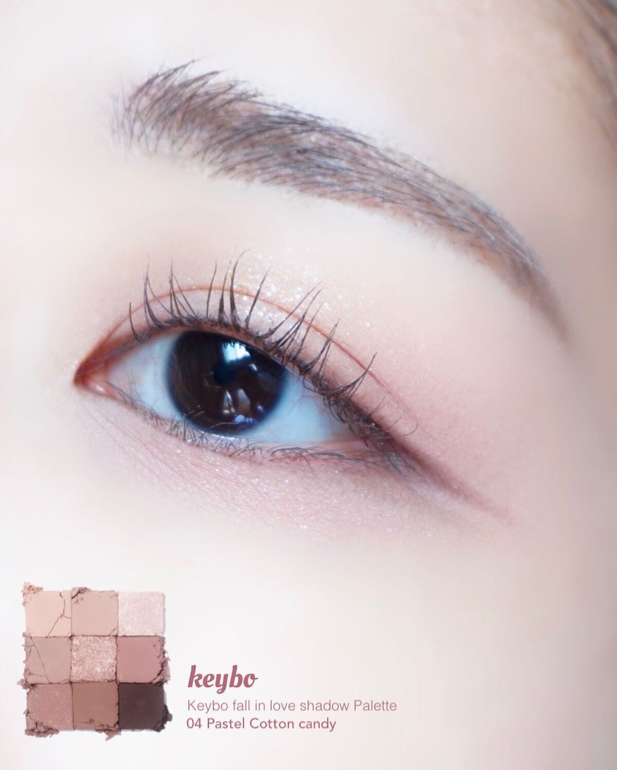 KEYBO FALL IN LOVE SHADOW PALETTE/keybo/アイシャドウパレットを使ったクチコミ(5枚目)