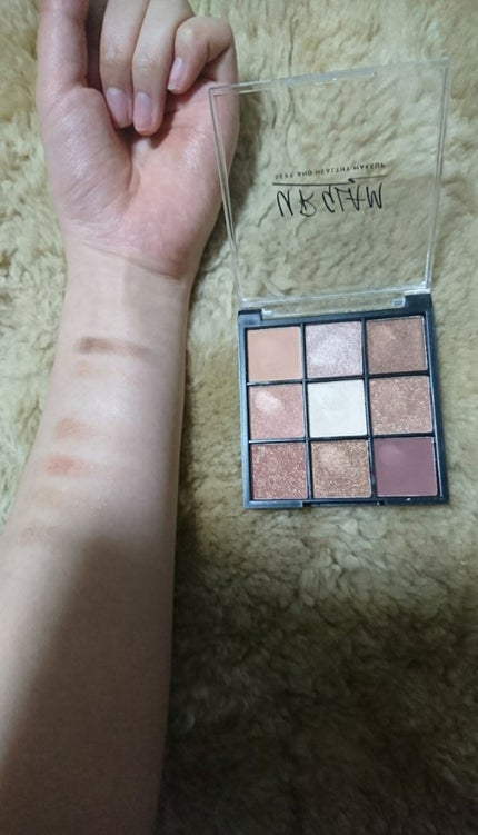 UR GLAM BLOOMING EYE COLOR PALETTE/U R GLAM/アイシャドウパレットを使ったクチコミ(2枚目)