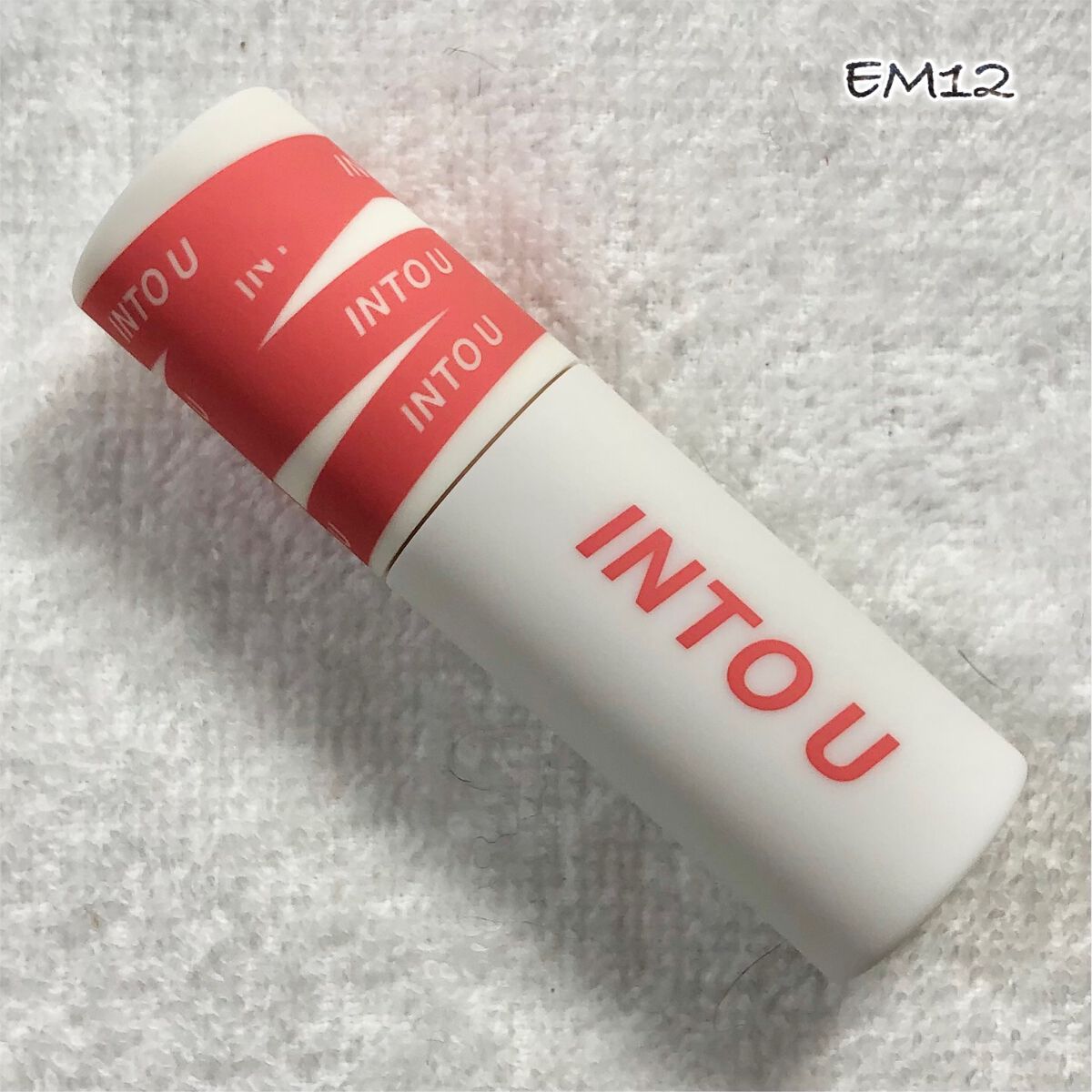 スーパーマットリップ&チークマッド/INTO U/口紅を使ったクチコミ(3枚目)