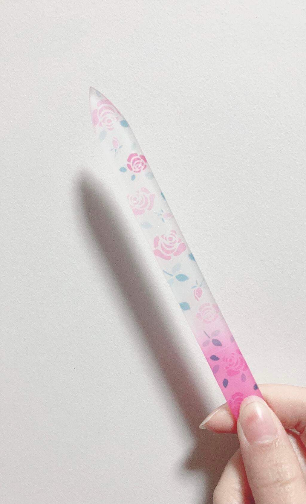 ガラスネイルファイルRO/デュカート/ネイル用品を使ったクチコミ(4枚目)