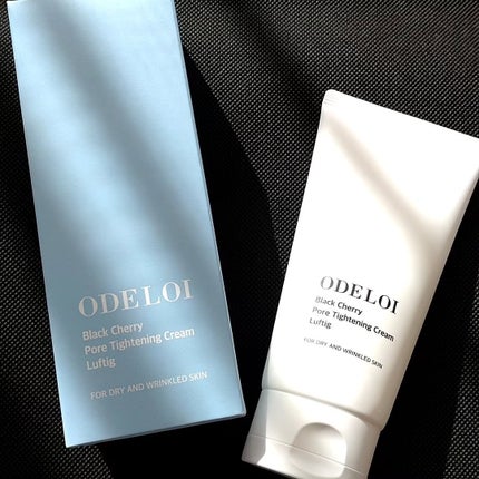 ブラックチェリー毛穴収縮クリーム ルフティグ/ODELOI/フェイスクリームを使ったクチコミ(1枚目)