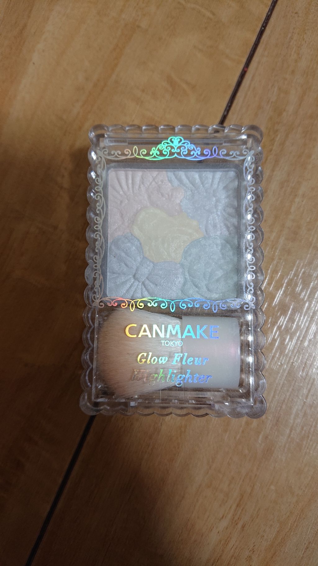 グロウフルールハイライター/キャンメイク/パウダーハイライトを使ったクチコミ（1枚目）