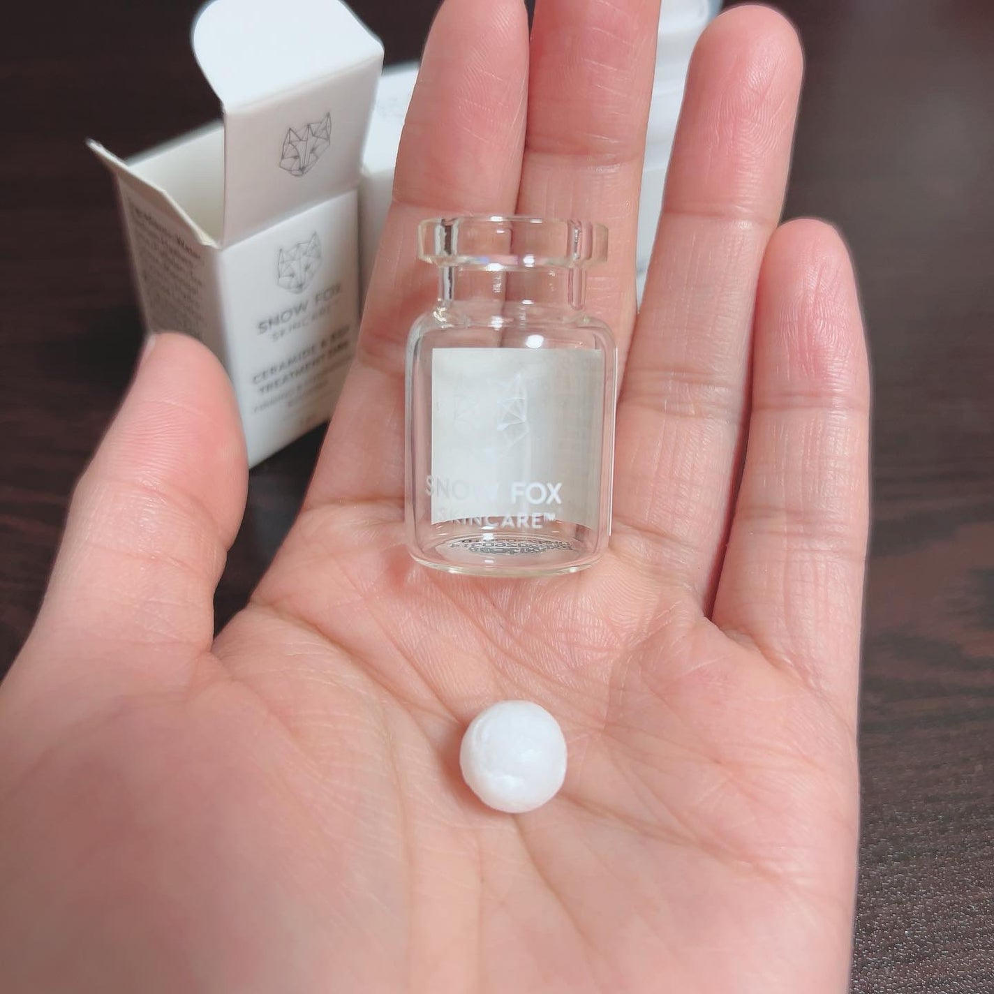 プレミアム ブースターボール/SNOW FOX SKINCARE/その他スキンケアグッズを使ったクチコミ(3枚目)