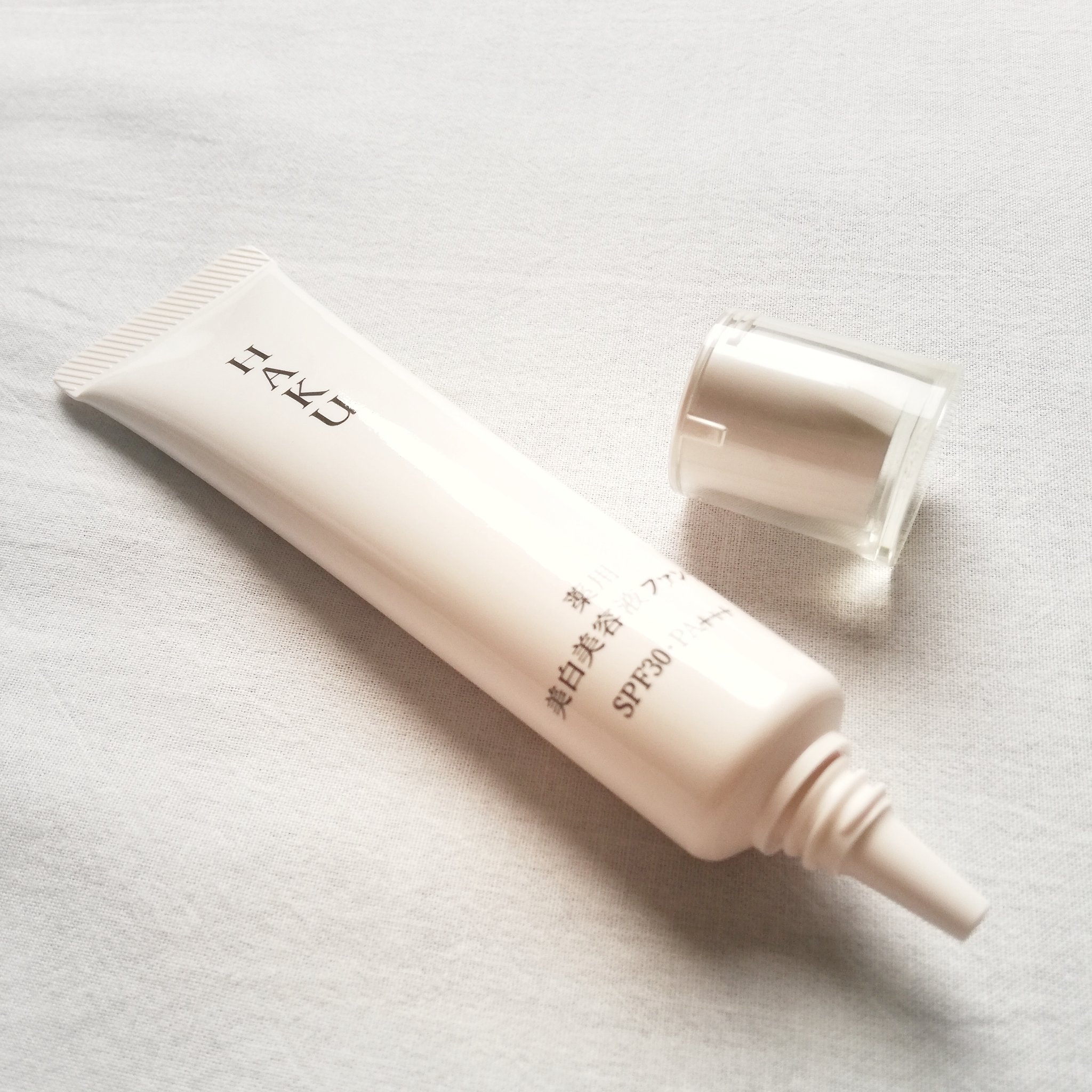 薬用 美白美容液ファンデ（医薬部外品）/HAKU/クリーム・エマルジョンファンデーションを使ったクチコミ（2枚目）