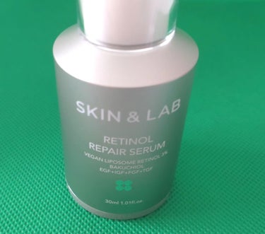 SKIN&LAB レチノールリペアセラムのクチコミ「SKIN&LAB様よりRETINOL REPAIR SERUM提供頂きました✨

ボトルがシル.....」（2枚目）