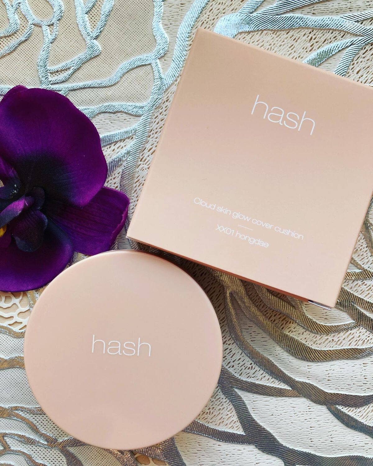 クラウド スキン グロー クッション XX01 ホンデ ピンクベージュ/HASH/クッションファンデーションを使ったクチコミ（1枚目）