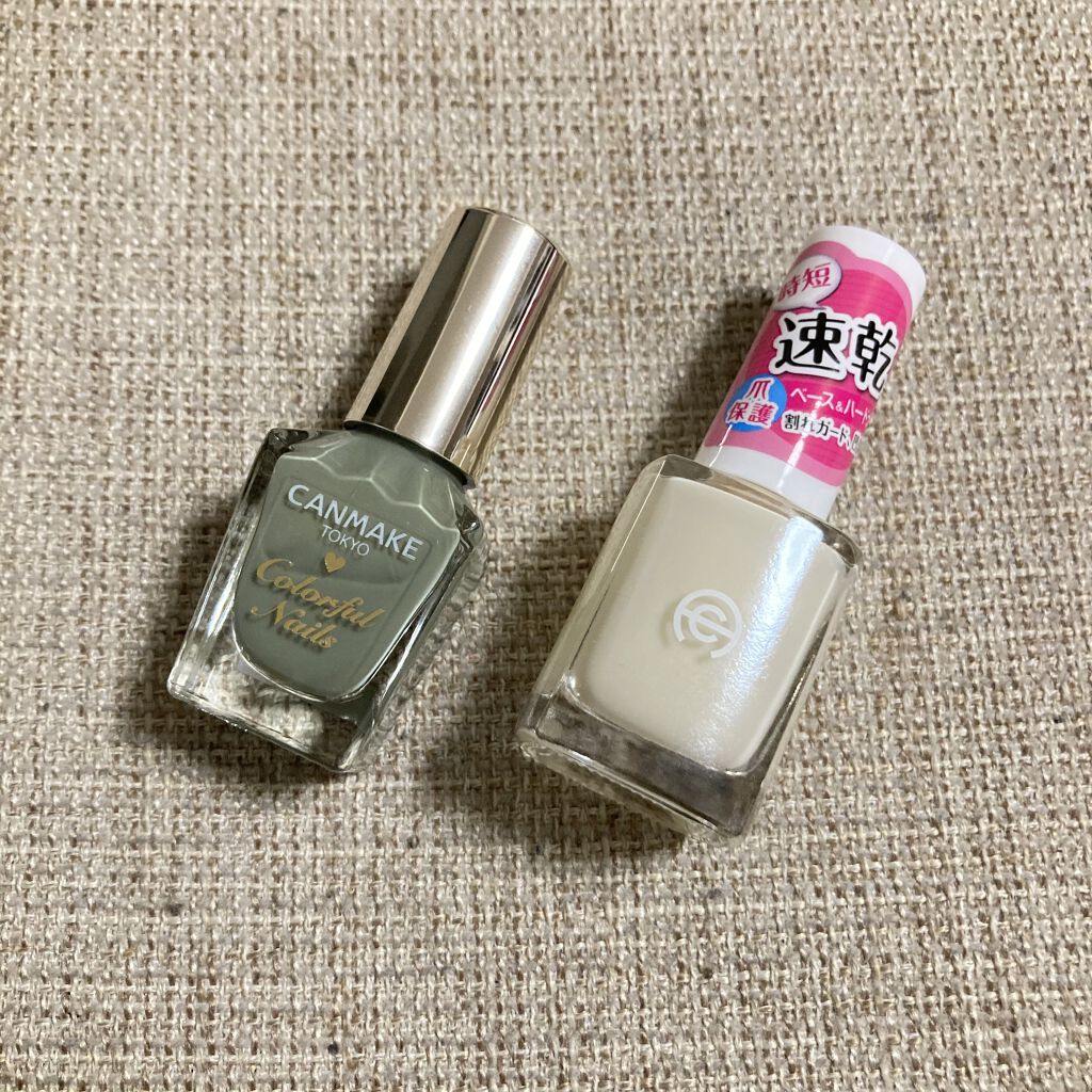 AC クイックドライベース＆ハードナー/AC MAKEUP/ネイルベースコートを使ったクチコミ（2枚目）