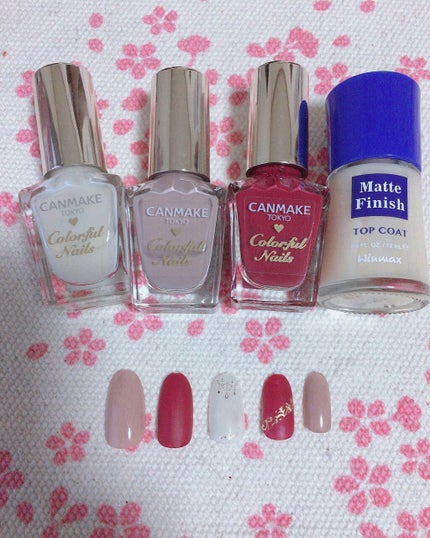 カラフルネイルズ/キャンメイク/マニキュアを使ったクチコミ(2枚目)