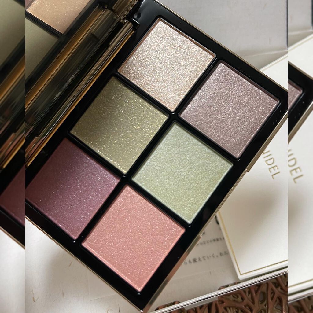 アイデザイナー 08 Shimmering Dress/SNIDEL BEAUTY/アイシャドウパレットを使ったクチコミ（2枚目）