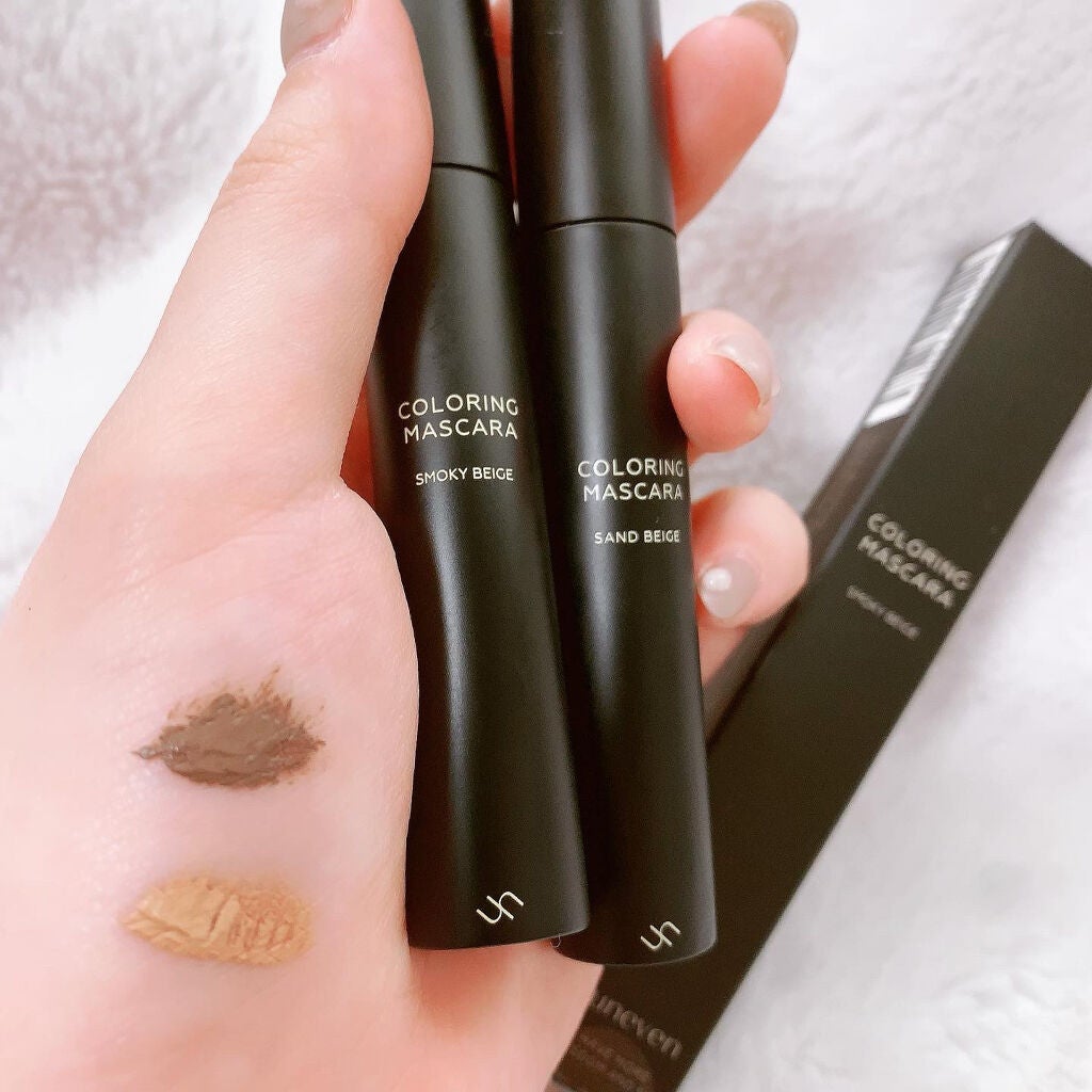 カラーリングマスカラ/uneven/マスカラを使ったクチコミ(3枚目)