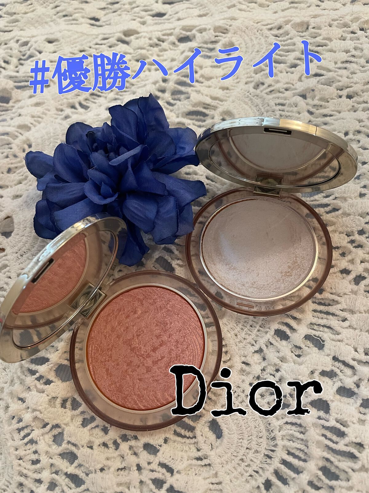 ディオールスキン ミネラル ヌード ルミナイザー パウダー＜グロウ バイブス＞ 001 ロージー バイブス/Dior/プレストパウダーを使ったクチコミ（1枚目）