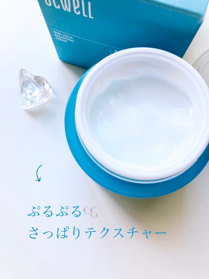 リアルアクアバランシングクリーム /ACWELL/フェイスクリームを使ったクチコミ(4枚目)