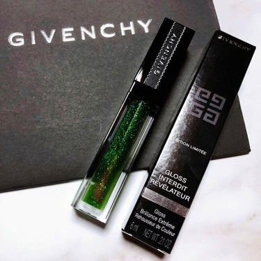 グロス・アンテルディ No.19 グリーン・ライト【限定色】/GIVENCHY/リップグロスを使ったクチコミ（1枚目）