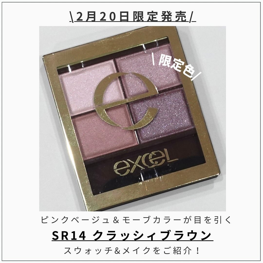 スキニーリッチシャドウ/excel/アイシャドウパレットを使ったクチコミ(2枚目)