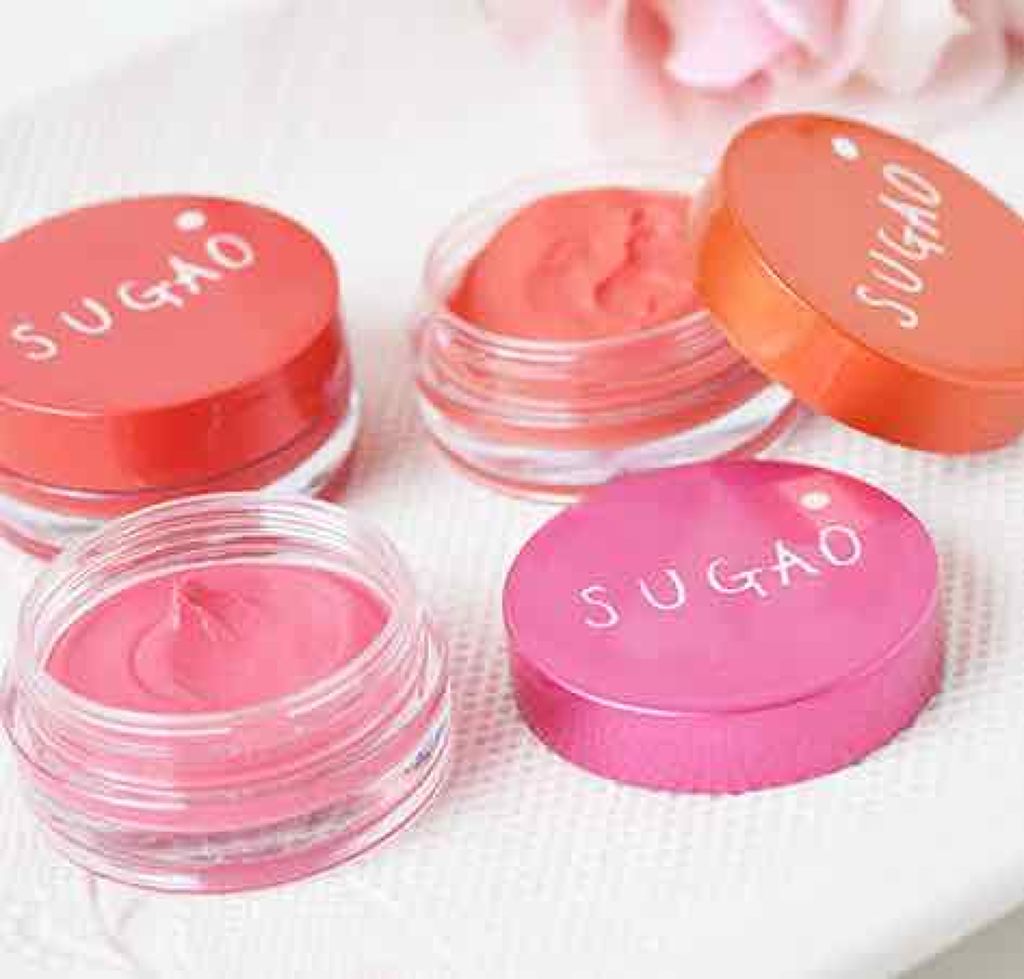 スフレ感チーク&リップ/SUGAO®/ジェル・クリームチークを使ったクチコミ(1枚目)