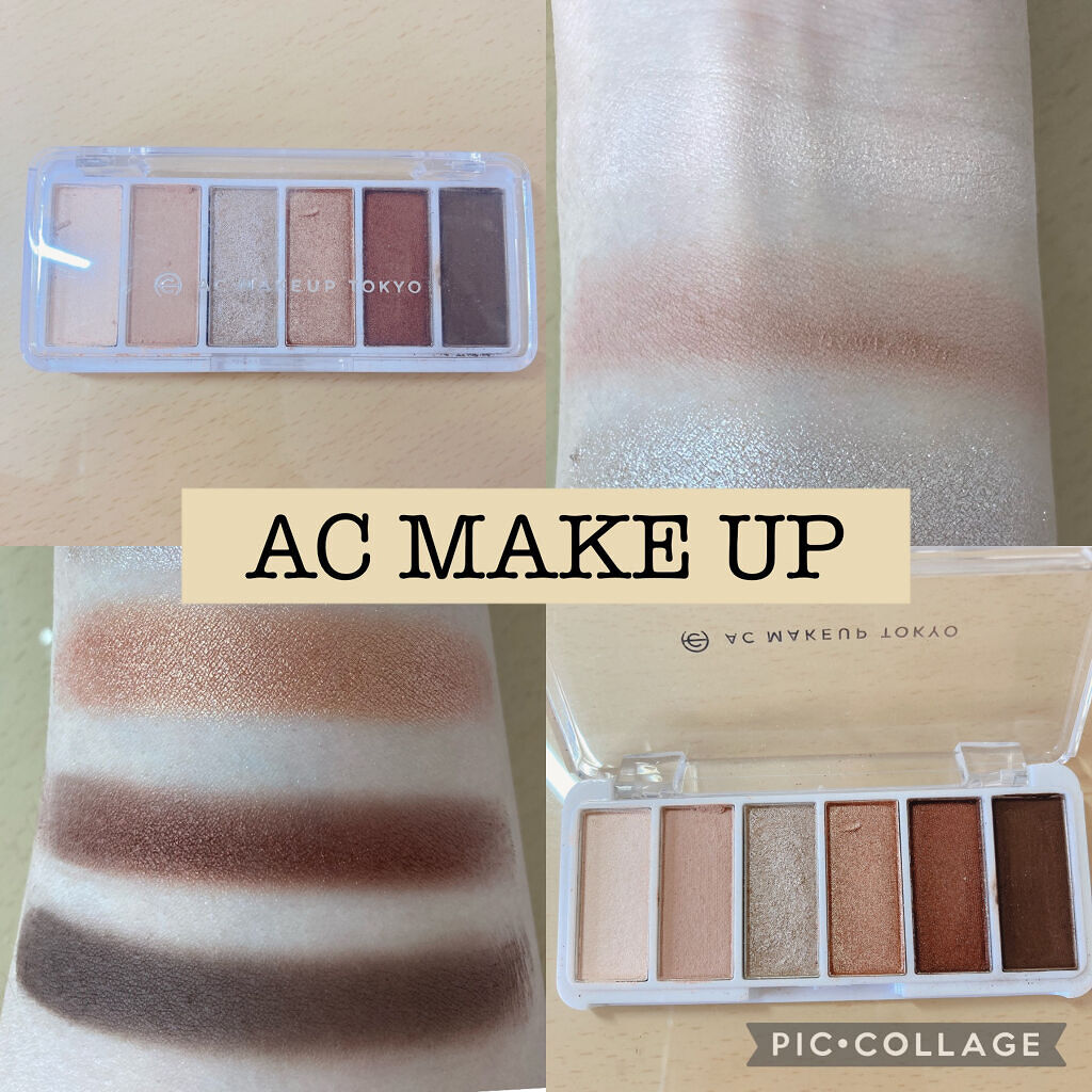 AC カラーアイパレット/AC MAKEUP/アイシャドウパレットを使ったクチコミ（1枚目）