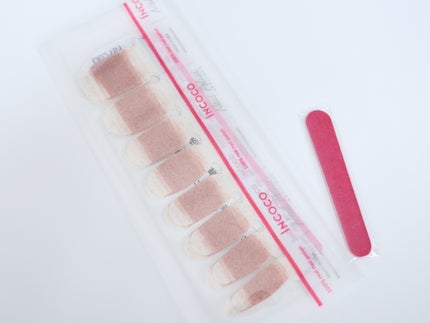 INCOCO インココ マニキュアシート/インココ/ネイルシールを使ったクチコミ(2枚目)