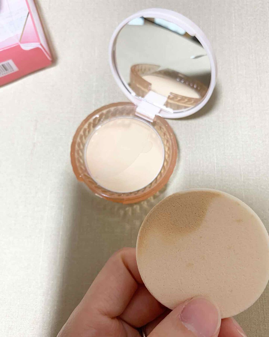 パウダリィファンデーション ex/パラドゥ/パウダーファンデーションを使ったクチコミ(1枚目)