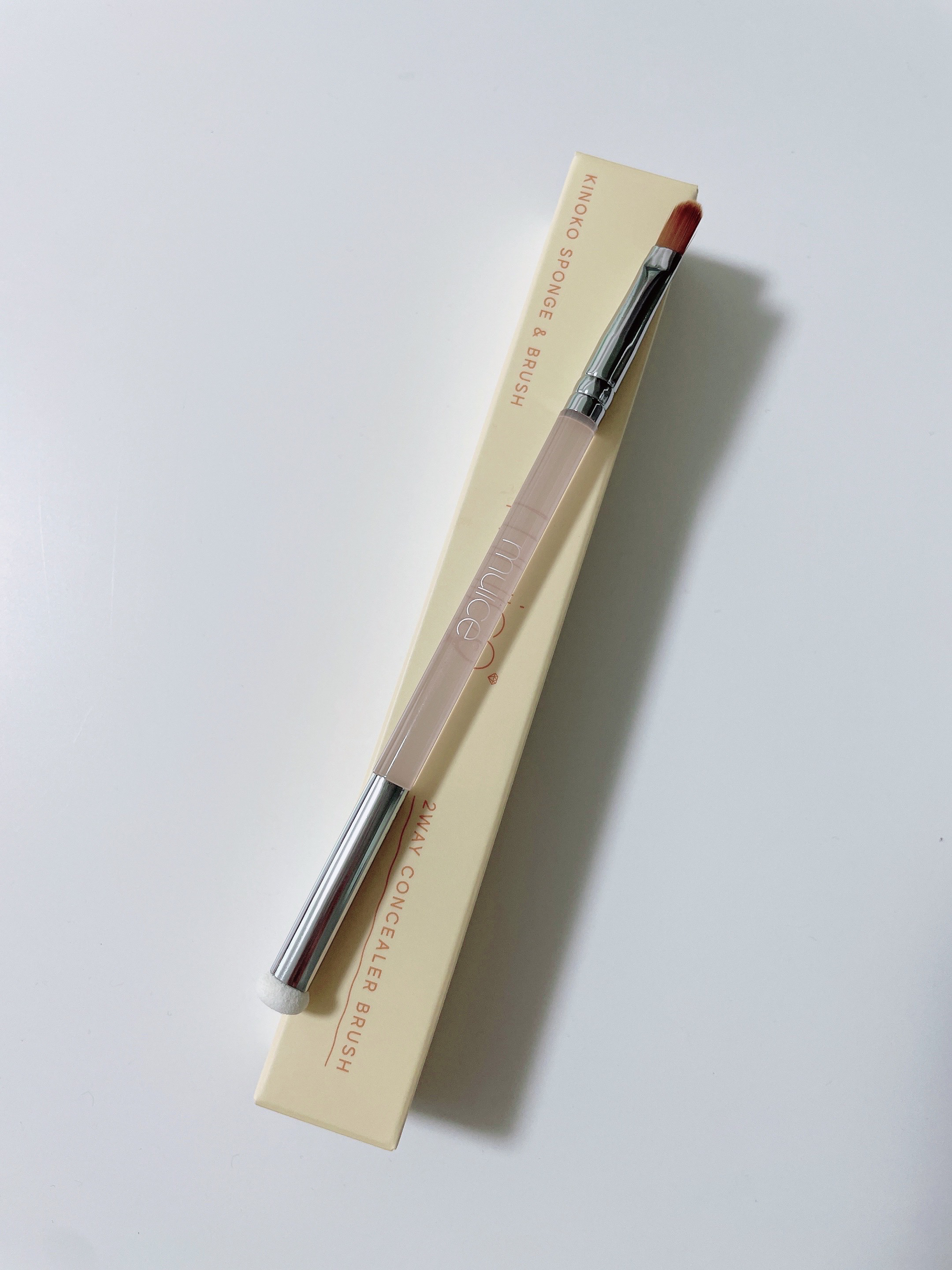 2wayコンシーラーブラシ/muice/メイクブラシを使ったクチコミ（1枚目）