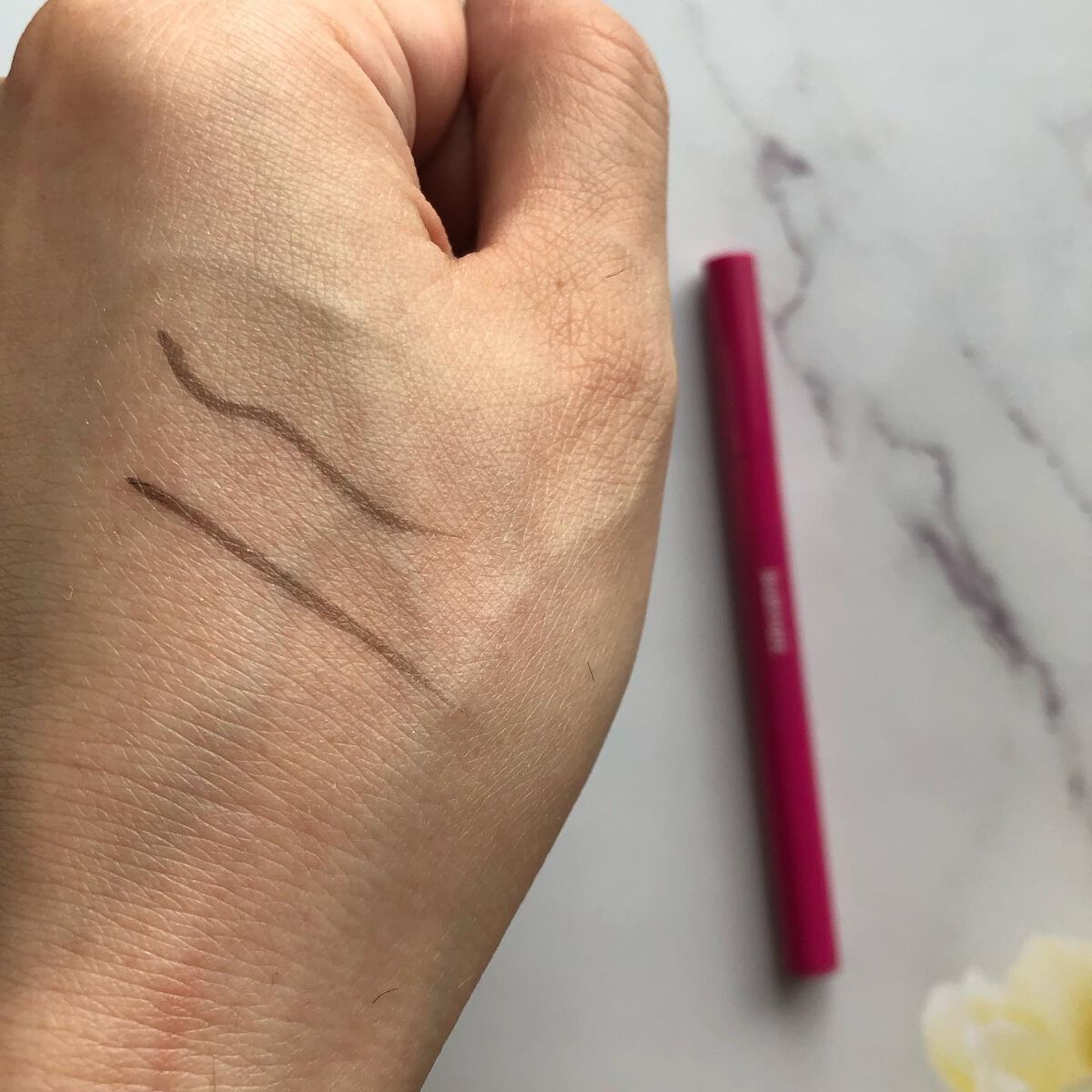 ニュアンスカラーマスカラ/BABYMEE/マスカラを使ったクチコミ(8枚目)