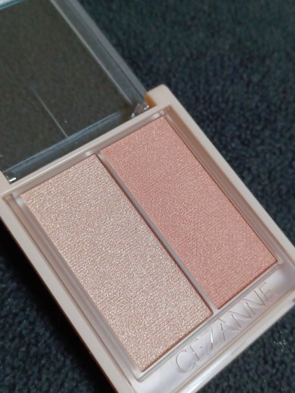 フェイスグロウカラー/CEZANNE/クリームハイライトを使ったクチコミ(3枚目)