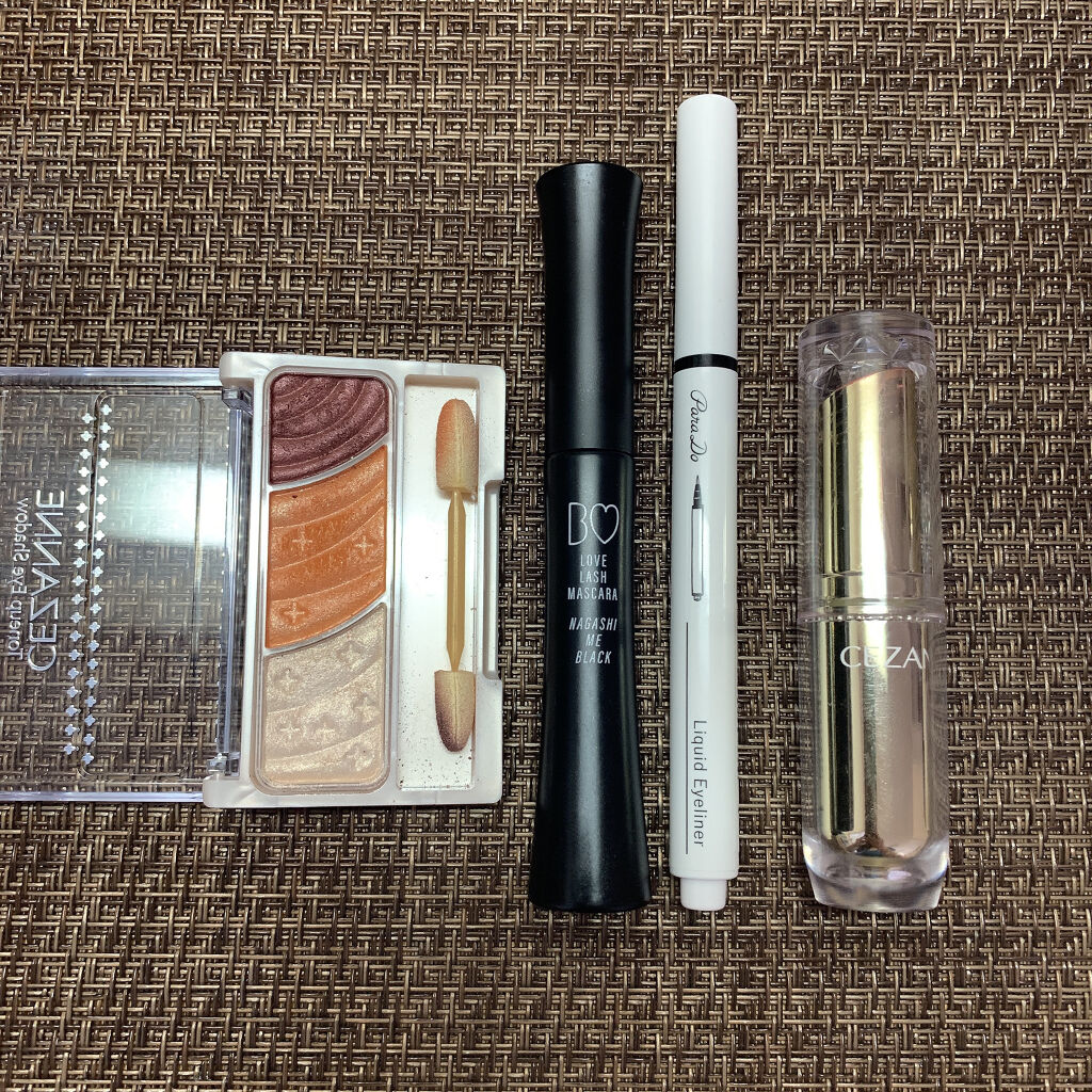 ラスティンググロスリップ/CEZANNE/口紅を使ったクチコミ（3枚目）