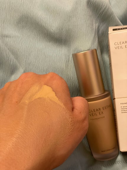 薬用クリアエステヴェールEX/Macchia Label/リキッドファンデーションを使ったクチコミ(4枚目)