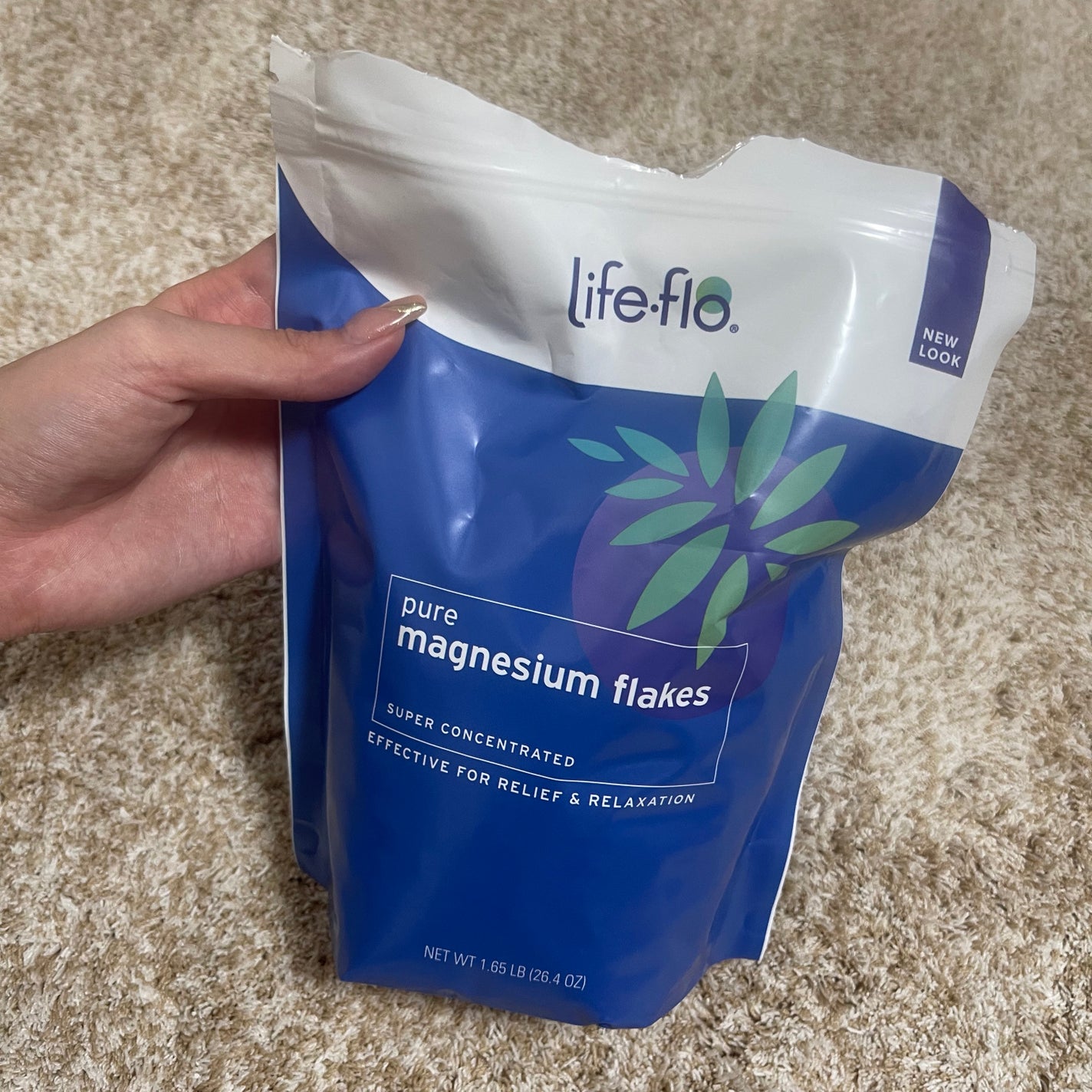 ピュアマグネシウムフレーク/Life-flo/無機塩系入浴剤を使ったクチコミ(1枚目)