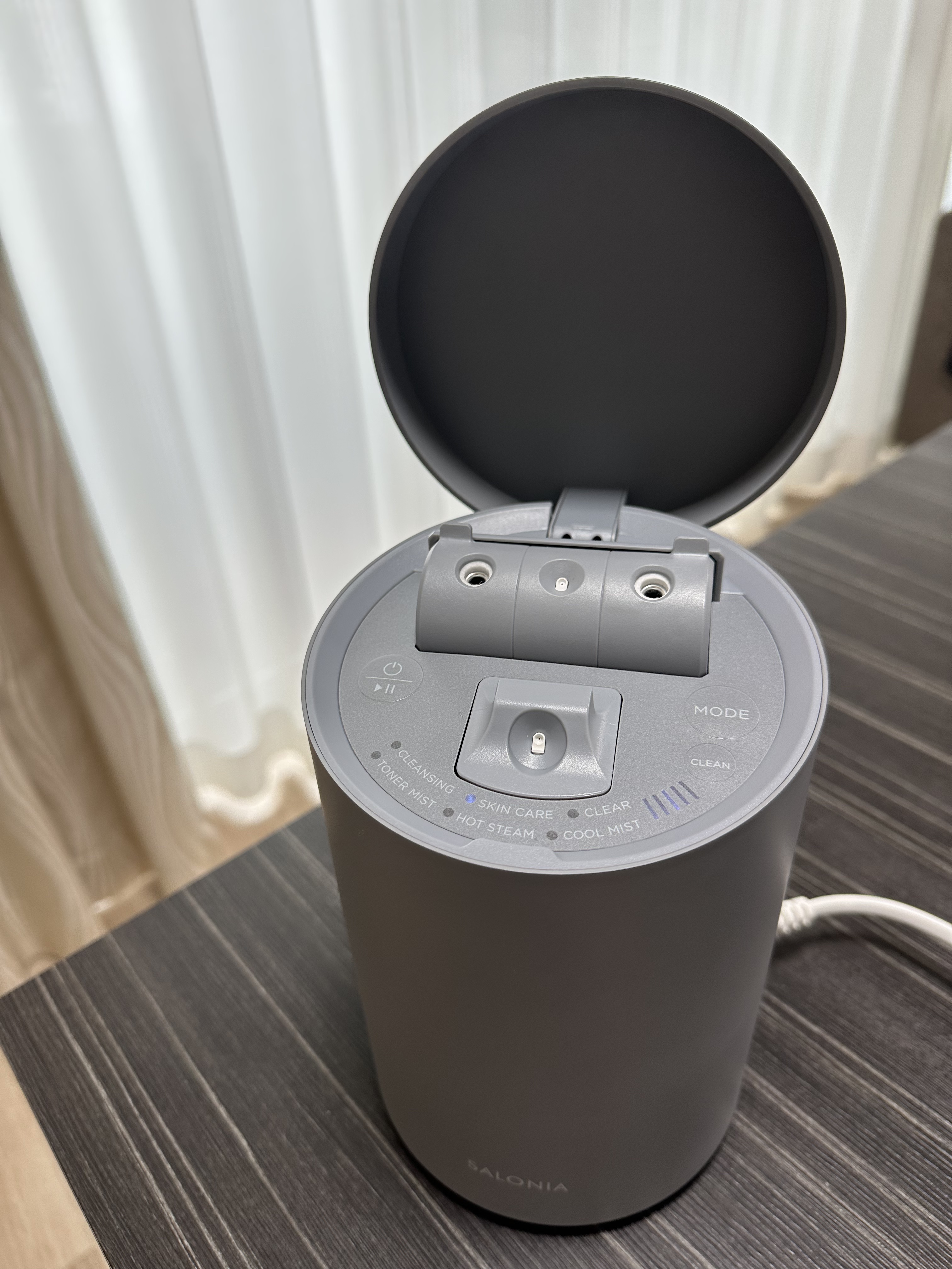 ピュアブライトスチーマー/SALONIA/美顔器・マッサージを使ったクチコミ（3枚目）