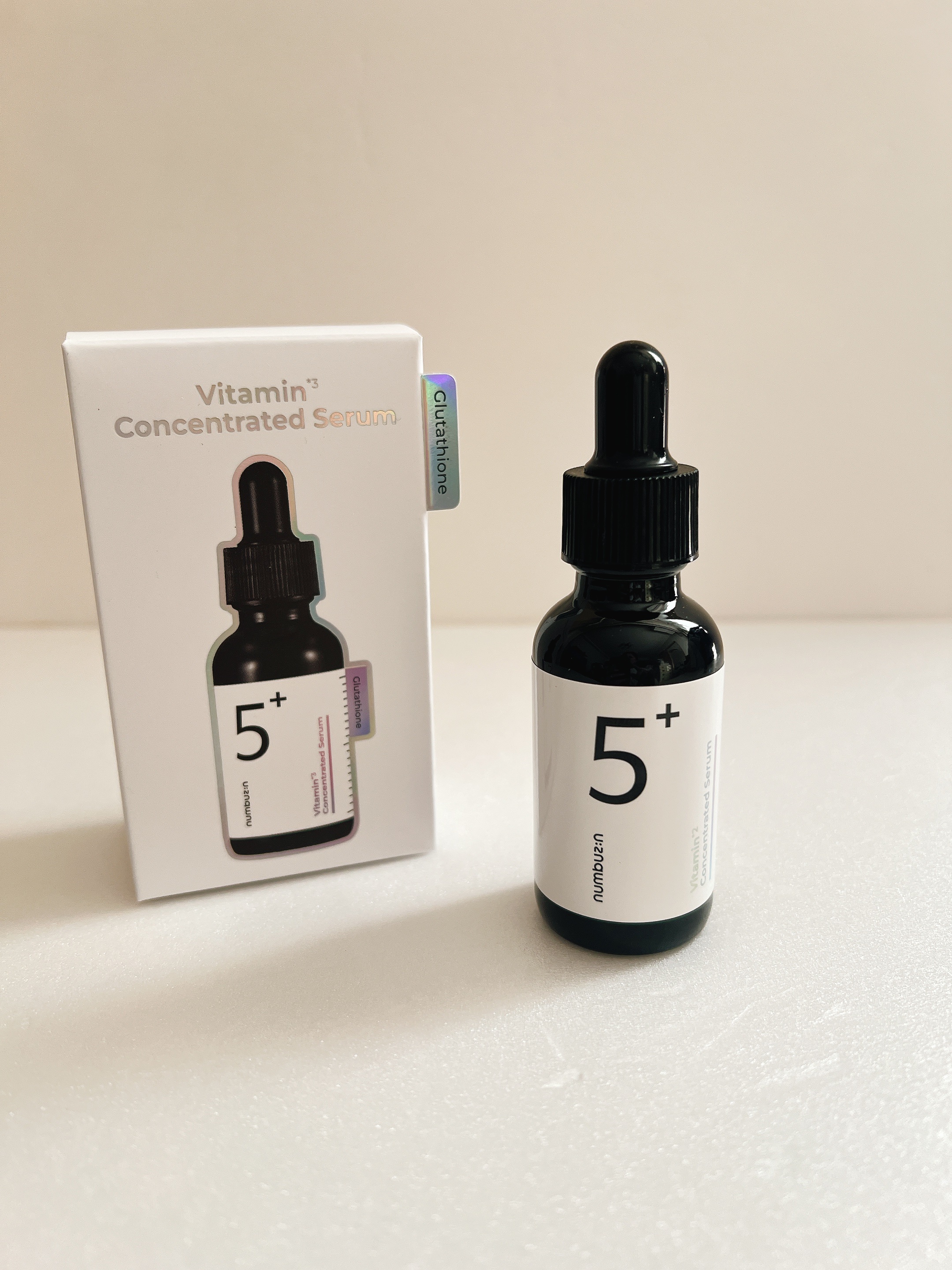 5番 白玉グルタチオンＣ美容液/numbuzin/美容液を使ったクチコミ（2枚目）