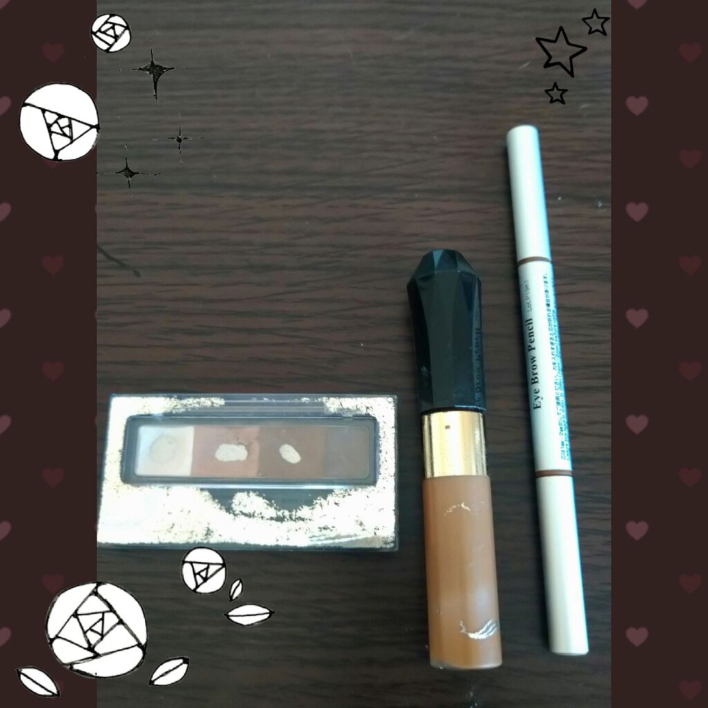 ビューティートリックアイブロー/インテグレート/パウダーアイブロウを使ったクチコミ（1枚目）