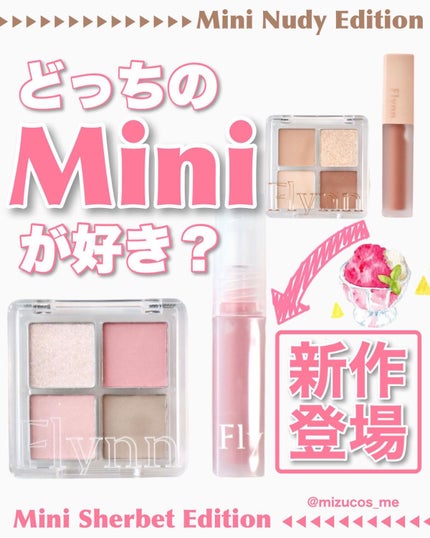 ミニヌーディーエディション/Flynn/メイクアップキットを使ったクチコミ(1枚目)