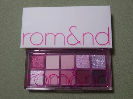 ベターザンパレット/rom&nd/アイシャドウパレットを使ったクチコミ(1枚目)