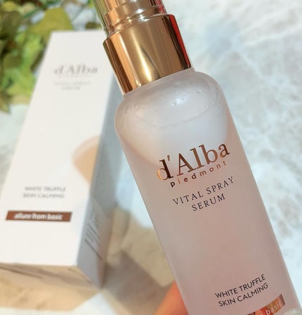ダルバ ホワイトトリュフバイタルスプレーセラム/ダルバ/ミスト状化粧水を使ったクチコミ(3枚目)