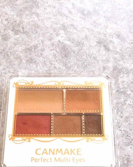 パーフェクトマルチアイズ/キャンメイク/アイシャドウパレットを使ったクチコミ(1枚目)