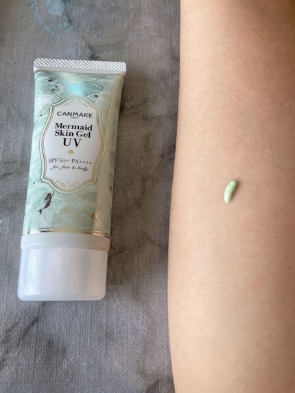 マーメイドスキンジェルUV/キャンメイク/日焼け止めジェルを使ったクチコミ(2枚目)