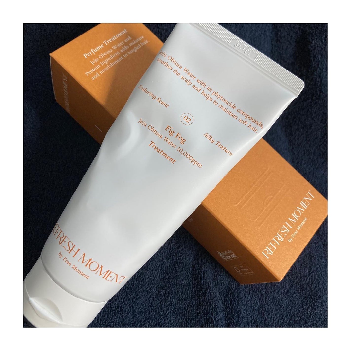 リフレッシュモーメントパフュームシャンプー/トリートメント Fig Fog/Free Moment /市販シャンプーを使ったクチコミ(5枚目)