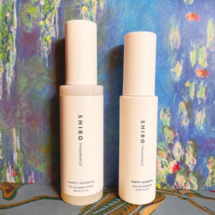 ハッピーヴァーベナ オイルインハンドスプレー/SHIRO/ハンドクリームを使ったクチコミ(1枚目)