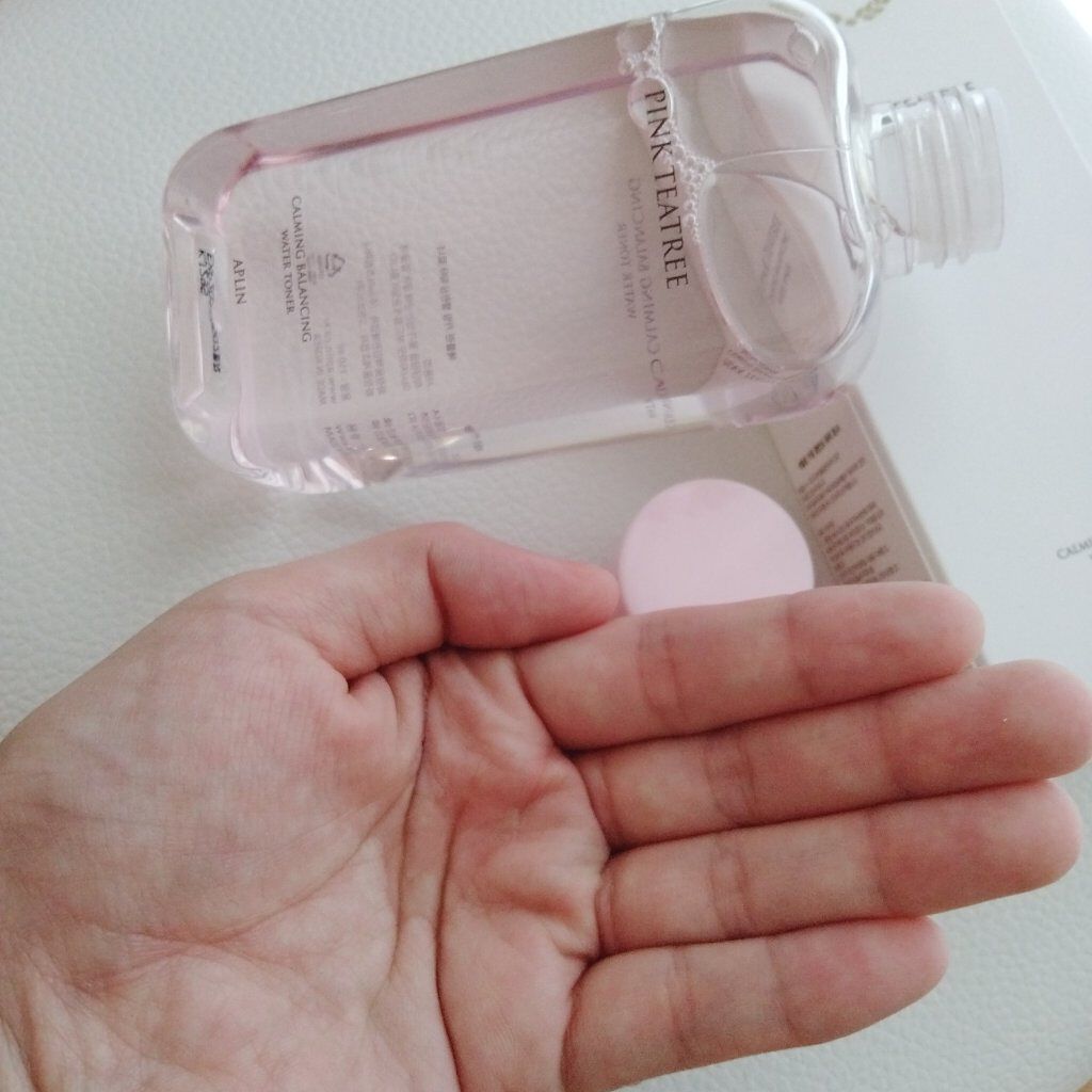 ピンクティーツリートナー/APLIN/化粧水を使ったクチコミ（3枚目）