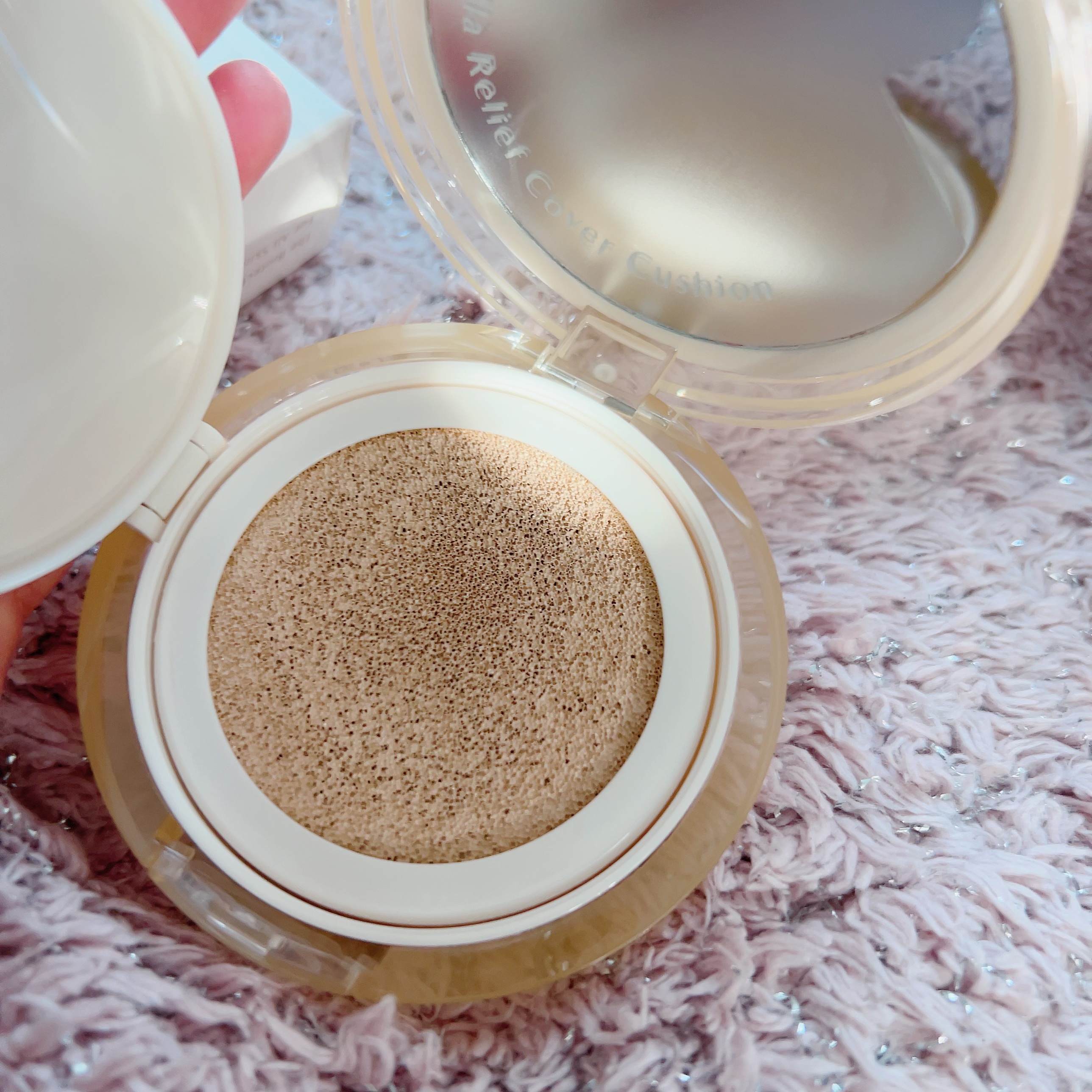 センテラリリーフカバークッション/DR.PEPTI/クッションファンデーションを使ったクチコミ（3枚目）