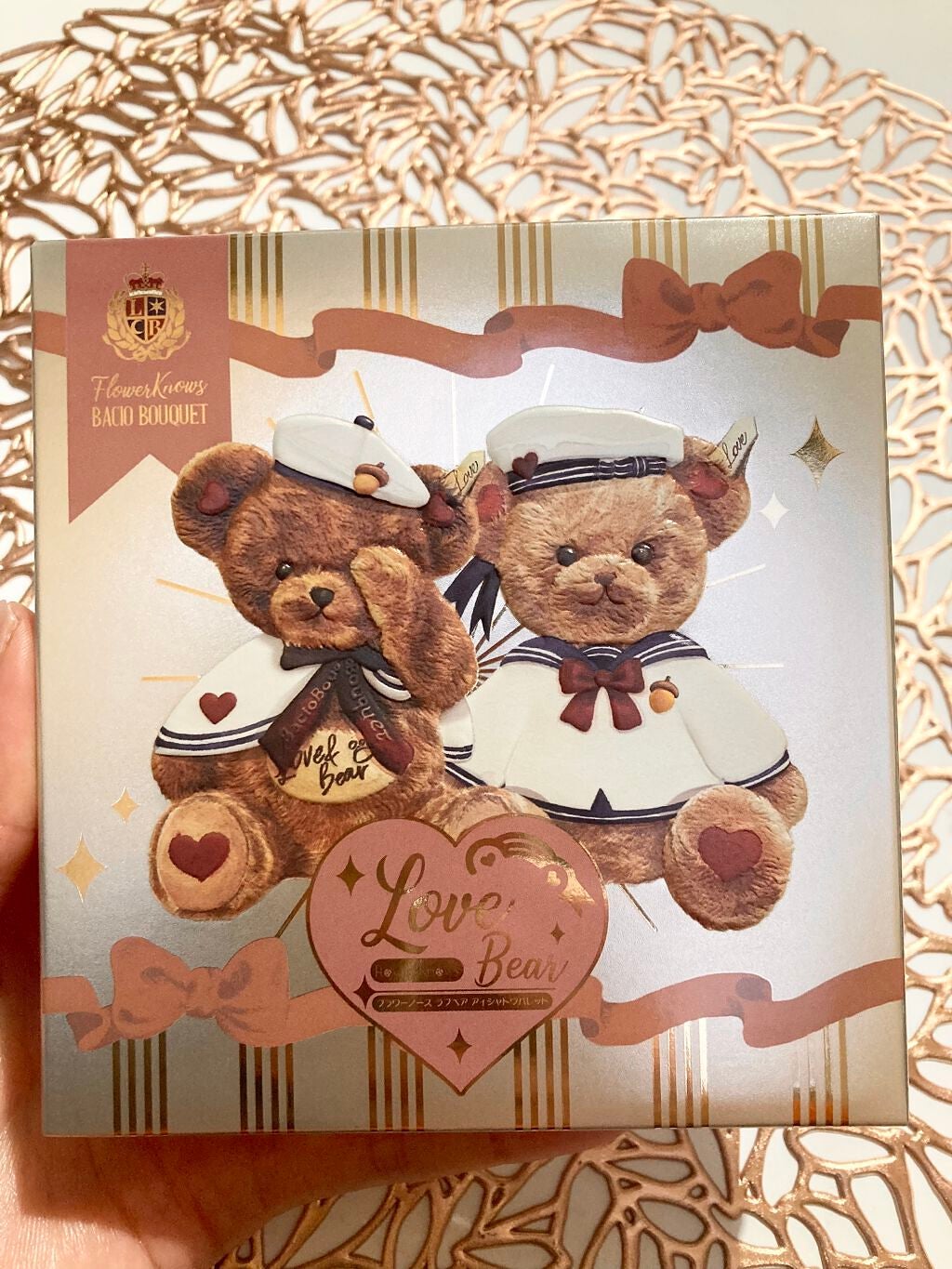 Love Bear 9色 アイシャドウパレット/FlowerKnows/アイシャドウパレットを使ったクチコミ(2枚目)