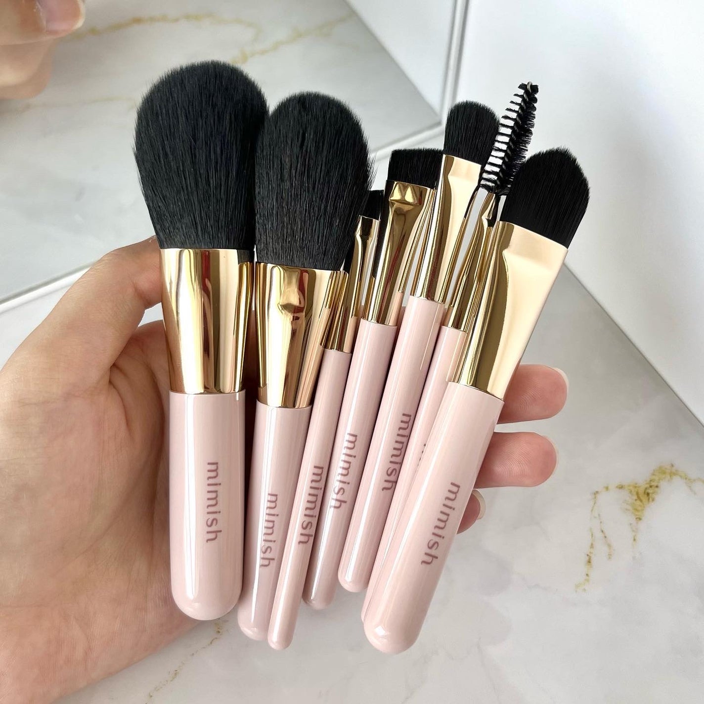 メイクブラシセット/mimish/その他キットセットを使ったクチコミ(1枚目)