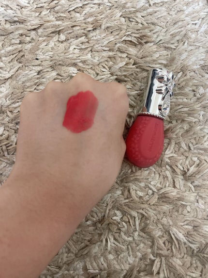 ジルスチュアート ブルームドロップ リップ&チーク シフォン/JILL STUART/リキッドチークを使ったクチコミ(2枚目)