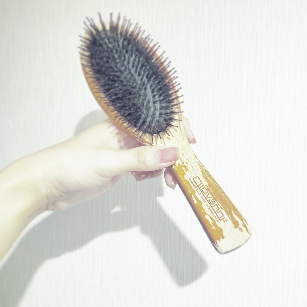 スリーキーブラシ/giovanni/ヘアブラシを使ったクチコミ(1枚目)