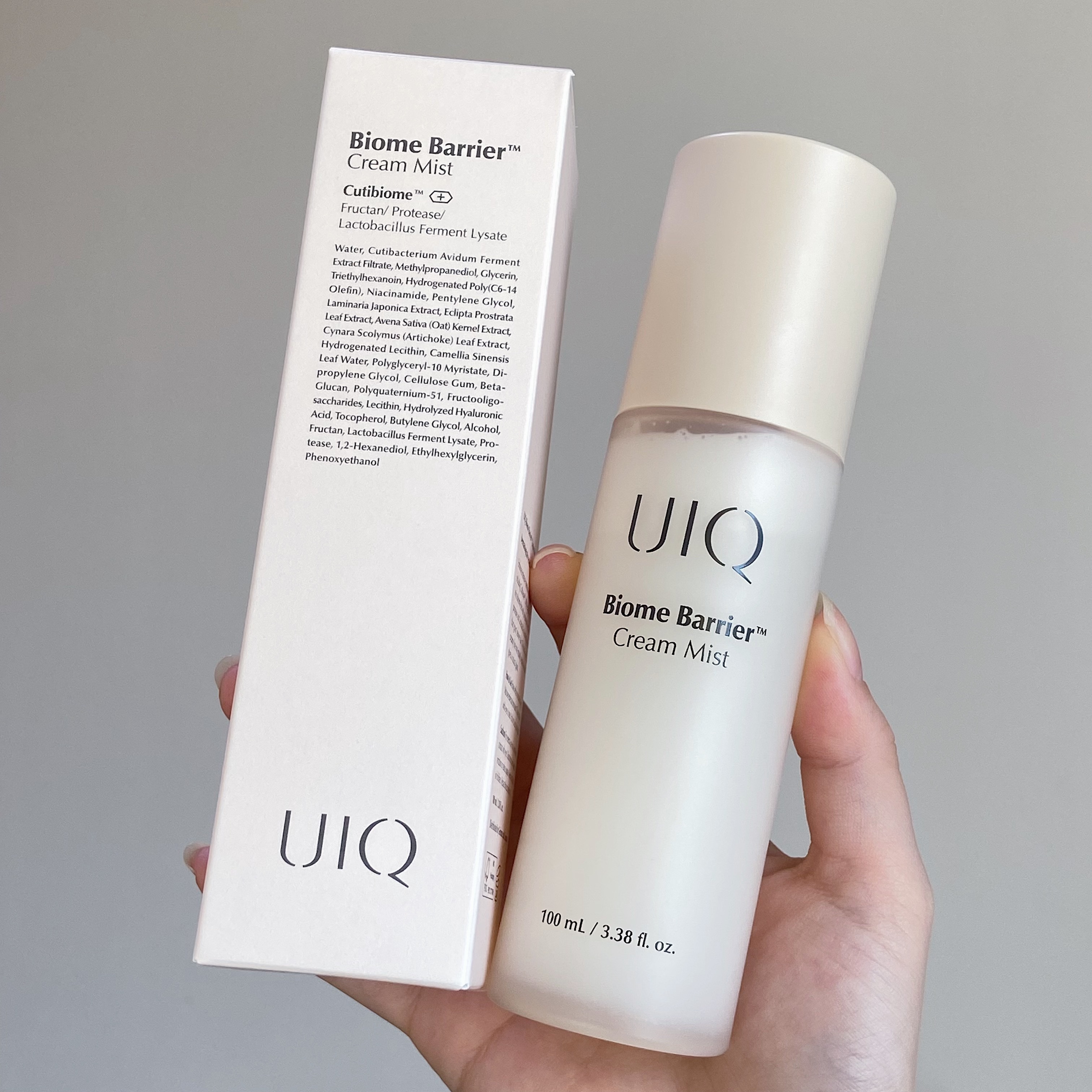 バイオームバリア クリームミスト/UIQ/ミスト状化粧水を使ったクチコミ（2枚目）