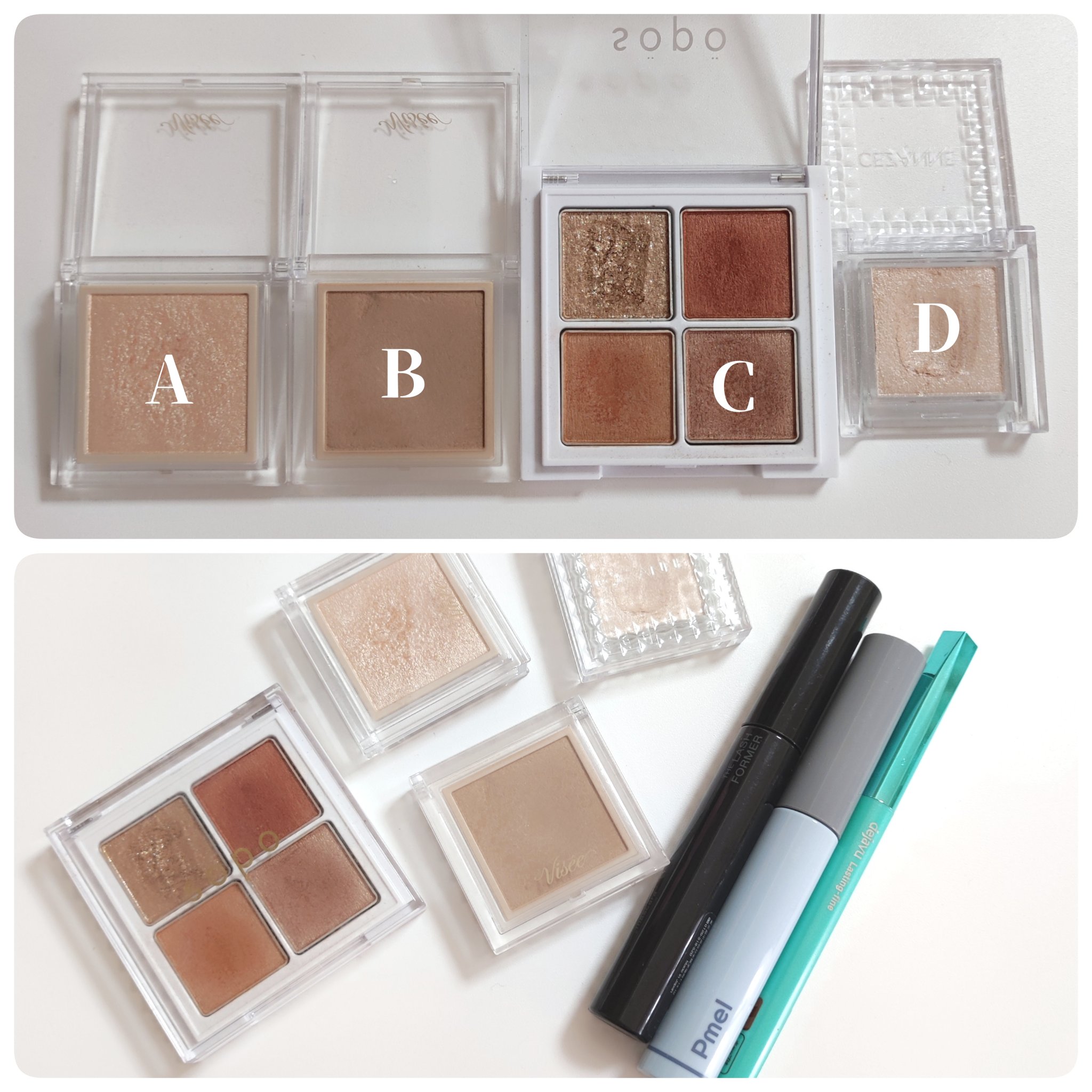 シングルカラーアイシャドウ/CEZANNE/単色アイシャドウを使ったクチコミ（2枚目）