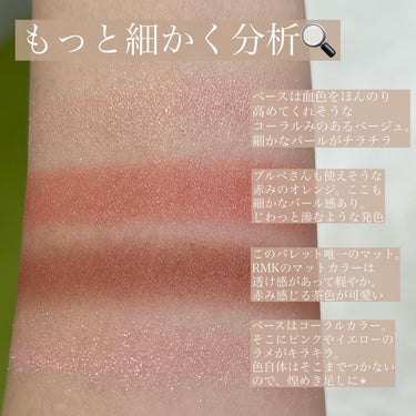 RMK シンクロマティック アイシャドウパレット/RMK/アイシャドウパレットを使ったクチコミ（4枚目）