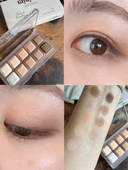 ムードキーボード/lilybyred/アイシャドウパレットを使ったクチコミ(3枚目)