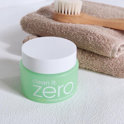 BANILA CO クリーンイットゼロ クレンジングバーム ポアクラリファイングのクチコミ「・
・
しっかりメイクやウォータープルーフの
メイクアップアイテムを
使った日にいいなと思うク.....」(1枚目)